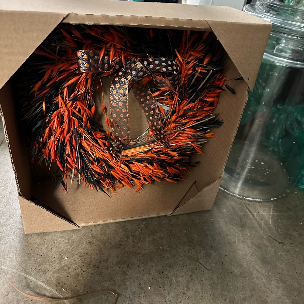 Rae Dunn Halloween Wreath (New)